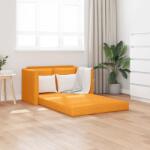 vidaXL Canapea extensibila 2 în 1 galben închis 112x174x55 cm tesatura GartenMobel Dekor (353972) Canapea