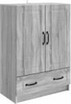 vidaXL Bufet cu sertar Sonoma gri 66 x 34, 5 x 92 cm Lemn prelucrat GartenMobel Dekor (895821) Comoda