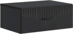 vidaXL Noptiera suspendata cu sertar, neagra, 49 x 34, 5 x 20 cm, vidaXL (898957)