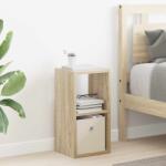 vidaXL Noptiera Stejar Sonoma 25, 5 x 22 x 49, 5 cm Lemn compozit GartenMobel Dekor (8000600)