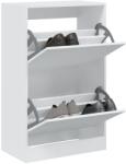 vidaXL Pantofar, alb, 60x34x96, 5 cm, lemn compozit GartenMobel Dekor (839945) Pantofar