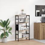 vidaXL Raft pentru carti Stejar Artizanal 60 x 29, 5 x 115 cm GartenMobel Dekor (883927) Biblioteca