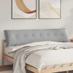 vidaXL Perna pentru spate Gri nori 200 x 19 x 50 cm tesatura GartenMobel Dekor (42014972)