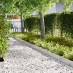 vidaXL Margine pentru gazon 10 pcs Argintiu 100 x 0.05 x 20 cm GartenMobel Dekor (865958)