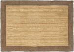 vidaXL Covor din iuta handmade gri 140x200 cm pentru living, stil modern (42010671) Covor