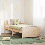 vidaXL Cadru de pat extensibil pentru copii Maro 80 x 130 / 165 / 200 cm GartenMobel Dekor (877209)