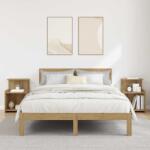 vidaXL Set 2 noptiere dormitor stejar artizanal, 40x35x60 cm, cu rafturi (875137)