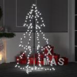 vidaXL Brad Craciun conic, 78x120 cm, 160 LED-uri, interior & exterior GartenMobel Dekor (328564)