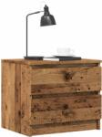 vidaXL Noptiera, lemn vechi, 50x40x43.5 cm, lemn prelucrat GartenMobel Dekor (856518)