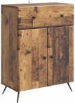 vidaXL Bufet cu sertar Lemn vechi 66 x 34, 5 x 90 cm Lemn prelucrat GartenMobel Dekor (895563) Comoda