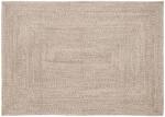 vidaXL Covor Basketweave Natural si alb 140 x 200 cm Iuta GartenMobel Dekor (42010479) Covor