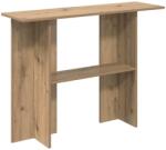 vidaXL Masa de consola Stejar Artizanal 100 x 30 x 75 cm GartenMobel Dekor (8001182)
