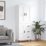 vidaXL Dulap înalt, alb, 69, 5x34x180 cm, lemn compozit GartenMobel Dekor (3200001) Comoda