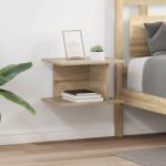 vidaXL Noptiera 2 pcs Stejar Sonoma 40 x 30 x 25 cm Lemn compozit GartenMobel Dekor (891173)