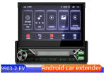  Radio auto 1DIN Android cu ecran retractabil 7 2GB/32GB, CarPlay (061024-38)