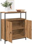 vidaXL Servanta, stejar artizanal, 70x30x80 cm, lemn prelucrat GartenMobel Dekor (857473) Comoda