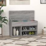 vidaXL Banca pentru pantofi stejar sonoma 80x30x45 cm lemn prelucrat GartenMobel Dekor (816054) Pantofar