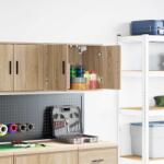 vidaXL Dulap de perete de garaj din lemn de stejar Sonoma GartenMobel Dekor (860647) Comoda