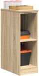 vidaXL Dulap depozitare garaj Stejar Sonoma 30x51x85 cm lemn masiv pin GartenMobel Dekor (860528) Comoda