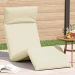 vidaXL Sezlong pliabil crem 175x54x8, 5 cm tesatura Oxford GartenMobel Dekor (4019748)