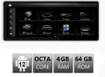 Edotec Navigatie Audi A6 C6 MMI 2G 2005-2008 Android 10.25 inch Octa Core 4+64 GB (AD-A6-05+EDT-2G-10.25-4+64)
