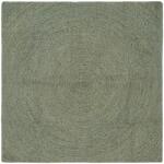 vidaXL Covoare de zona Verde masliniu 120 x 120 cm Iuta GartenMobel Dekor (42010582) Covor