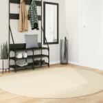 vidaXL Covor HUARTE, fir scurt, moale si lavabil, crem, Ø 200 cm GartenMobel Dekor (375050) Covor