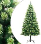 vidaXL Brad de Craciun artificial cu suport si balamale, 180 cm GartenMobel Dekor (356738)