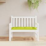vidaXL Perna banca de gradina verde aprins 110x50x7 cm material oxford GartenMobel Dekor (361822)