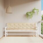 vidaXL Perne banca de gradina 2 buc. , bej, 200x50x7cm, tesatura oxford GartenMobel Dekor (361738)