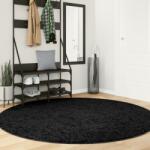 vidaXL Covor „OVIEDO, fire scurte, negru, Ø 200 cm GartenMobel Dekor (375569) Covor