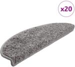 vidaXL Covorase pentru scari, 20 buc. , 65x21x4 cm, gri, semirotunde, mari GartenMobel Dekor (3365845) Covor