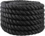 vidaXL Franghie din Jute 60 Negru 100% jute Tossa GartenMobel Dekor (42011644)