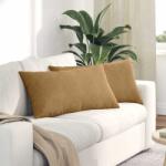 vidaXL Perne pentru canapea 2 pcs Maro 80 x 40 cm GartenMobel Dekor (42013721)