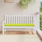 vidaXL Perna de banca de gradina, verde, 150x50x3 cm, textil oxford GartenMobel Dekor (314088)