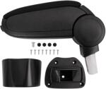 vidaXL Cotiera auto, negru, 14, 5x31, 5x(30-48) cm ABS GartenMobel Dekor (154664)