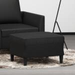 vidaXL Taburet, negru, 60x50x41 cm, piele ecologica GartenMobel Dekor (349287)