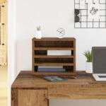 vidaXL Organizator Birou Lemn vechi 36 x 26 x 29.5 cm Lemn compozit GartenMobel Dekor (869201)
