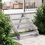 vidaXL Treapta tip gratar, 80x24x7 cm, otel galvanizat GartenMobel Dekor (155679) Covor