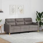 vidaXL Canapea cu 3 locuri, taupe, 180 cm, material textil GartenMobel Dekor (359250) Canapea