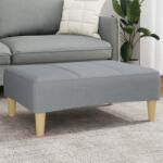 vidaXL Taburet, gri deschis, 77x55x31 cm, material textil GartenMobel Dekor (4007371)