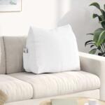 vidaXL Perna pentru spate Alb 60 x 20 x 50 cm tesatura GartenMobel Dekor (42015042)