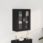 vidaXL Dulap de perete Stejar negru 69.5 x 34 x 90 cm GartenMobel Dekor (862110) Comoda