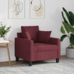 vidaXL Fotoliu canapea, rosu vin, 60 cm, material textil GartenMobel Dekor (359257) Canapea
