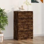vidaXL Servanta, stejar fumuriu, 60x35x98, 5 cm, lemn prelucrat GartenMobel Dekor (815075) Comoda