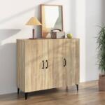 vidaXL Servanta, stejar sonoma, 90x34x80 cm, lemn compozit GartenMobel Dekor (812504) Comoda