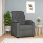 vidaXL Fotoliu rabatabil, gri închis, material textil GartenMobel Dekor (339103)