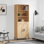 vidaXL Dulap înalt, stejar sonoma, 69, 5x34x180 cm, lemn compozit GartenMobel Dekor (3189960) Comoda