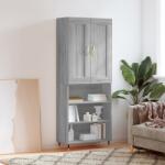 vidaXL Dulap înalt, gri sonoma, 69, 5x34x180 cm, lemn compozit GartenMobel Dekor (3200055) Comoda