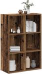 vidaXL Dulap cu carti/Dulfrag lemn vechi 66x30x98 cm lemn prelucrat GartenMobel Dekor (855826) Biblioteca